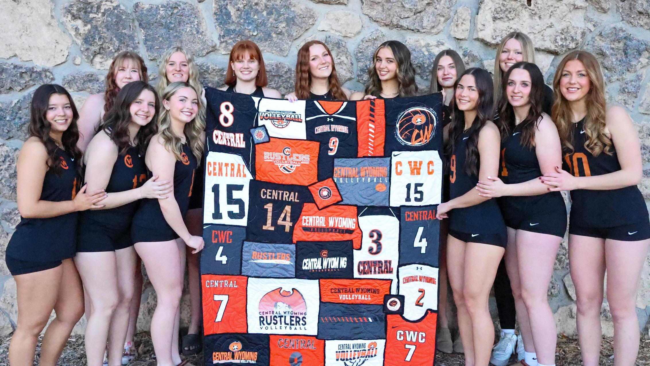Central Wyoming College Beach Volleyball Launch Quilt Raffle Fundraiser for Texas Tournament
