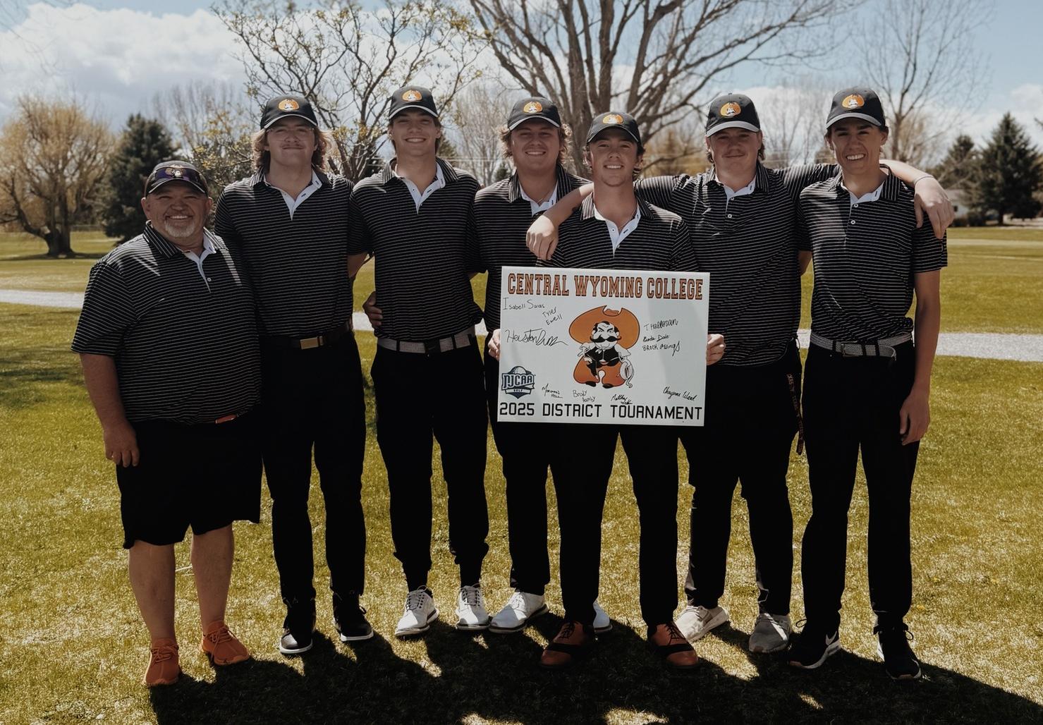 Central Wyoming College Men&rsquo;s Golf Team Faced Off at National Tournament