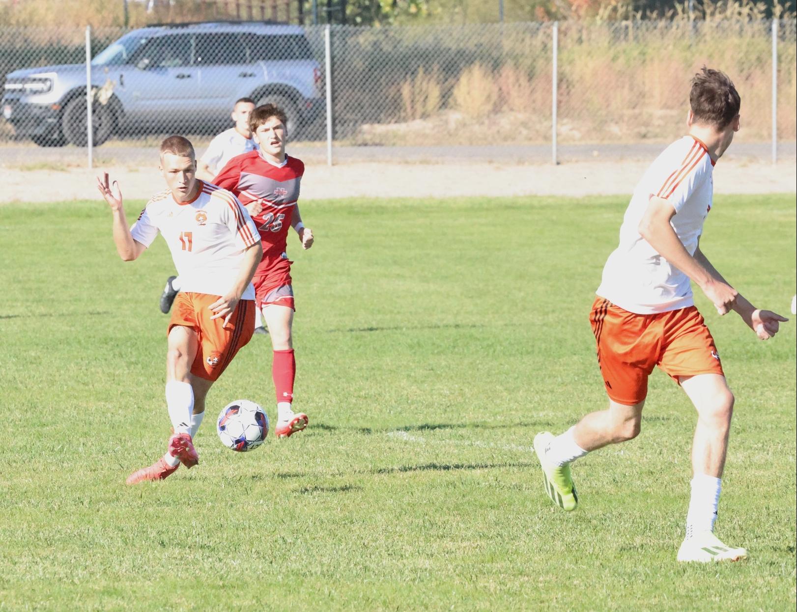 Men's Soccer Continues to Make History, Secure First Ever Victory in a Region 9 Playoff Game