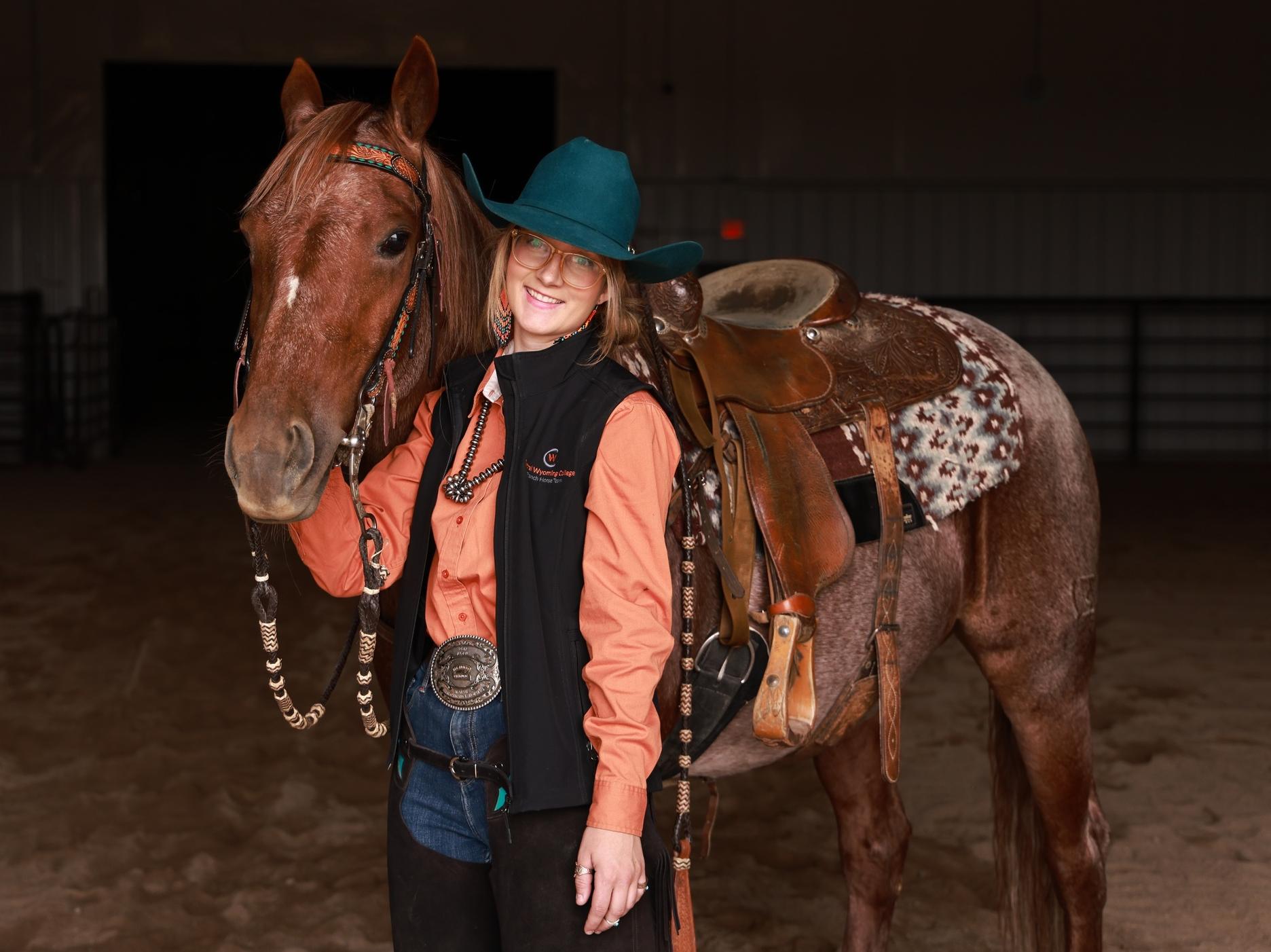 Addy Wagner of CWC Ranch Horse Team Selected for Internship with NIRSHA