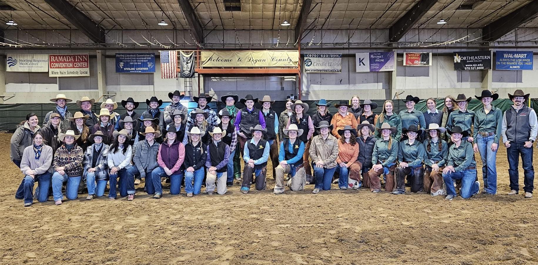 Central Wyoming Ranch Horse Team Rides to Podium Finish at NJC Showdown