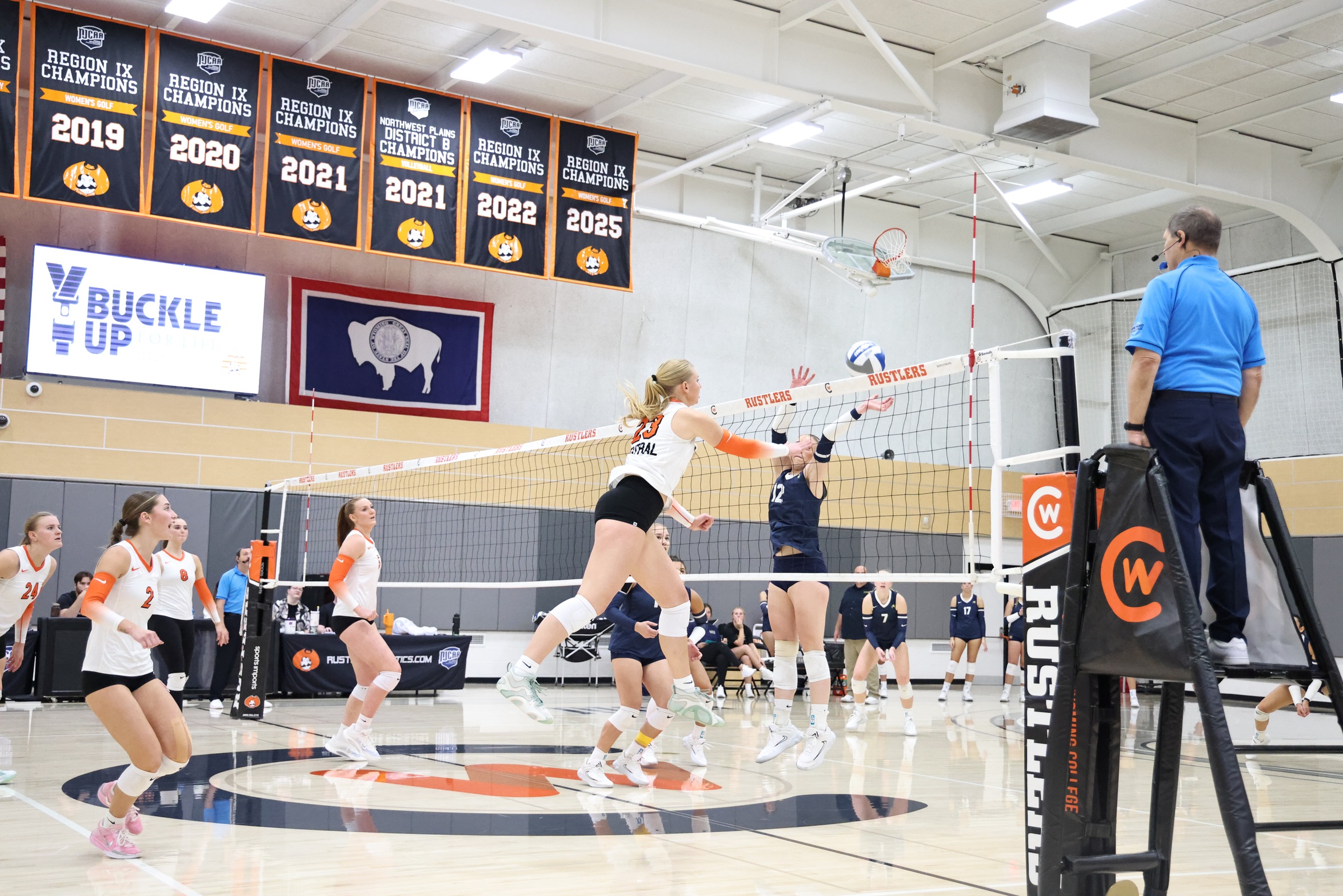 Rustler Volleyball Navigates Crucial Conference Play at Home